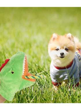 Funny Shark Crocodile Shaped Pet Dog Toy Puppy Chewing Plush