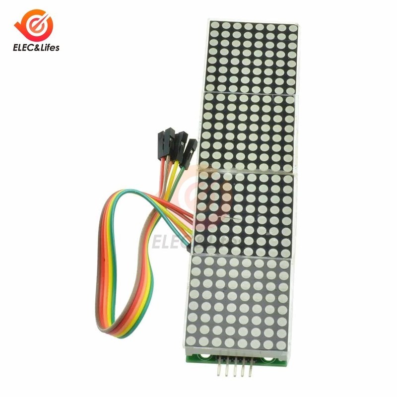 4 In 1 Led Display MAX7219 Dot Matrix Screen Module LED Micr