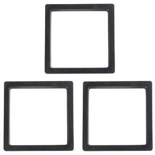 3X Square 3D Albums Floating Frame Holder Coin Box Jewelry