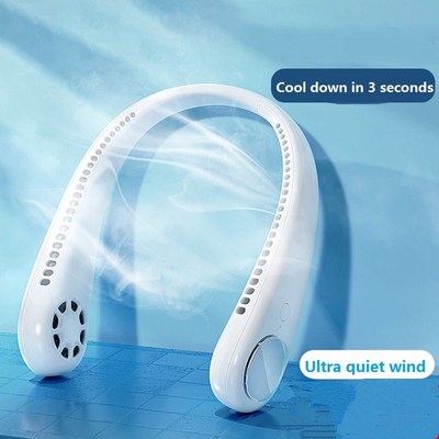 Air Cooling Neck Fan Bladeless Hanging Neck Fan Ultra Quiet