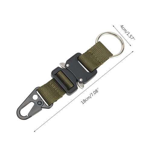 Outdoor Climbing Hook Belt Nylon Webbing Hanging Buckle