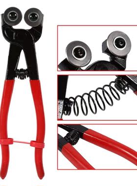 190mm Length Double Roller Wheel Blades Cutting Plier Glass