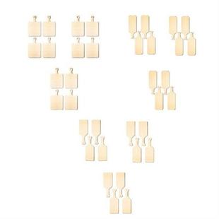 12Pcs Blank Mini Wooden Cutting Boards With Handle Small