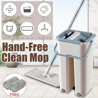 Spray Magic Automatic Spin Mop Avoid Hand Washing Ultrafine