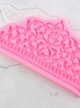 DIY Baroque Crown Silicone Mold Wedding Cupcake Topper Fonda