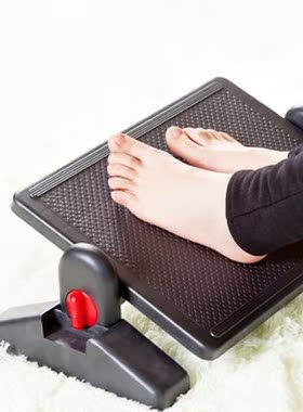 Ergonomic Footrest Adjustable Angle and Height Office Foot R