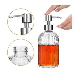 400ml Soap Dispenser Shampoo Liquid Hand Soap Bottle with St
