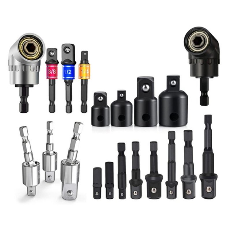 Drill Socket Adapter Converter for Impact Driver 105° Ri