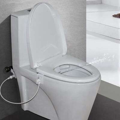 Toilet Bidet Flushing Device Water Spray Seat Fitting Hand O