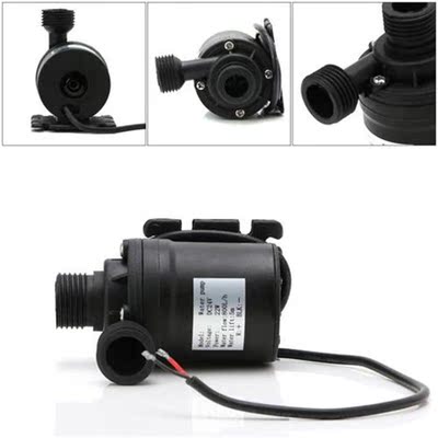 800L/H 5m DC 12V 24V Solar Brushless Motor Water Circulation