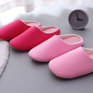 Japanese Slippers Women Indoor House Soft Cute Cotton Flip F