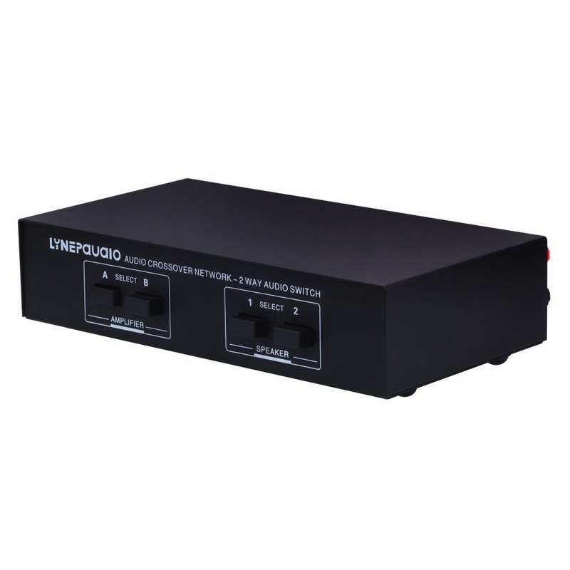 B822 200W 2 In 2 Out Passive Amplifier Audio Switcher Speake