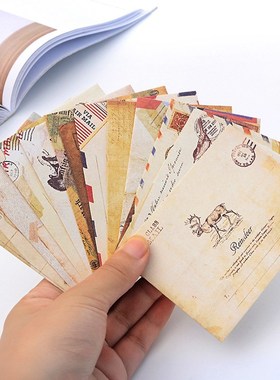12 pcs/lot Mini Vintage Retor Paper Envelope Cute Kawaii Sma
