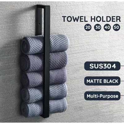 20/30/40/50cm Towel Holder Towel Rack Bathroom Towel Hanger
