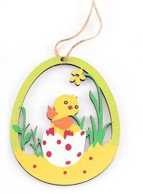 10Pcs  Hanging Pendant Attractive Colorfast Hanging Easter