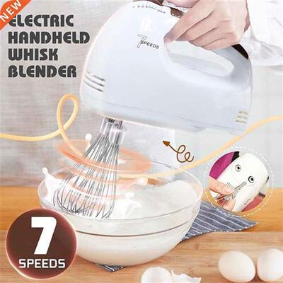 7 Speed 100W 220V Electric Hand Mixer Whisk Egg Beater Cake