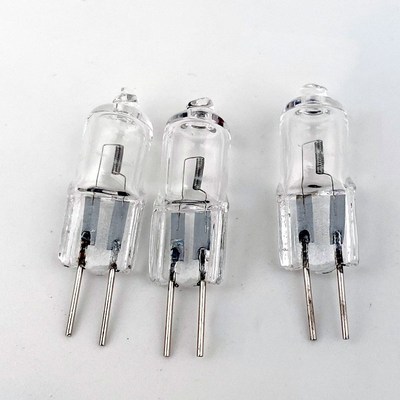 10Pcs Mini G4 Tungsten Halogen JC  20W G4 Light Bulb Lamp DC