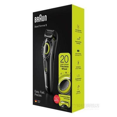 Braun Beard trimmer BT221 with precision dial and 1 comb.