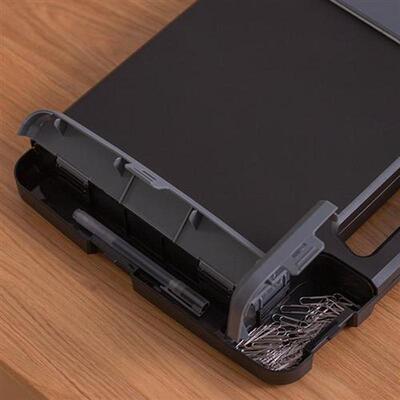 Portable A4 Files Document Clipboard Storage Case Organizer