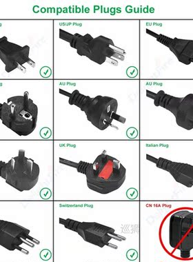 Universal EU Plug Converter EU Adapter 2 Round Pin Socket AU