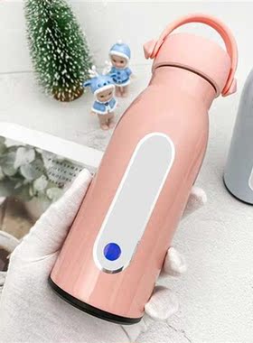 380ml Thermos Cup Bottle Hot Water Insulated Cup With Tea Fi