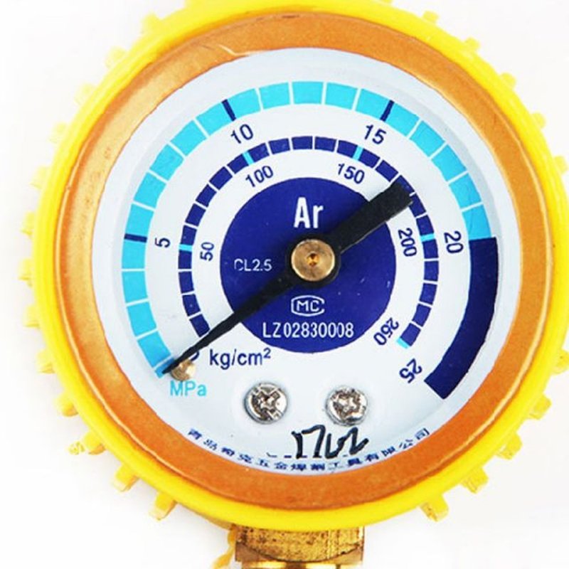 Argon CO2 Pressures Reducer G5/8\ 0-25Mpa Tig Flow Meter W