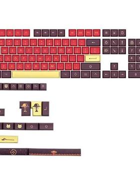 130pcs PBT Keycap XDA Profile DYE-SUB Keycap for DZ60 RK61 6