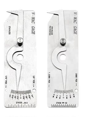 Welding Undercut Gauge 0-6mm Weld Reinforcement Height / Und