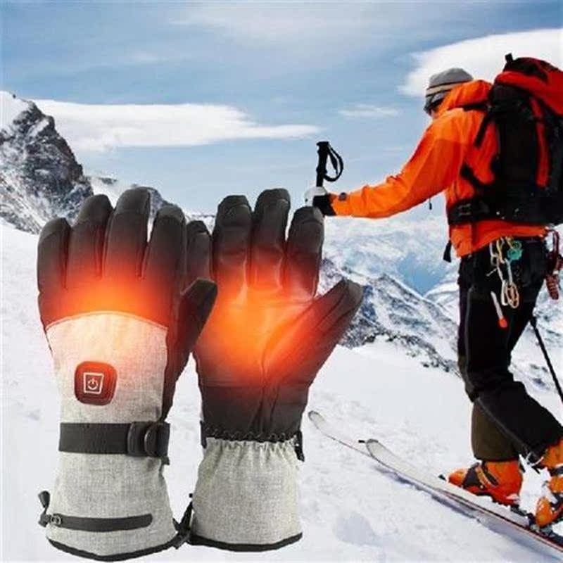 Heated Gloves USB Electric Winter Thermal Cycling Heating
