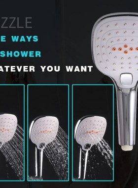 Shower Head Handshower Bath Shower Accessories Universal  Ba