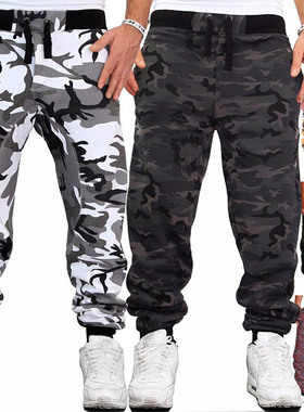 Zogaa 2021 Slim Hip Hop Men Mens Comouflage Trousers Jogging