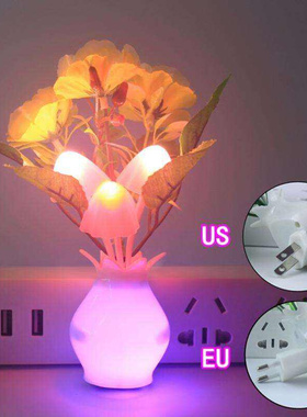 USEU Plug Energysaving Light Control Induction LED Night L