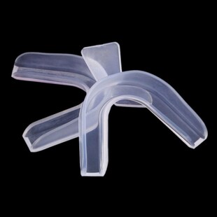 2PCS Transparent Night Guard Gum Shield Mouth Trays Bruxism