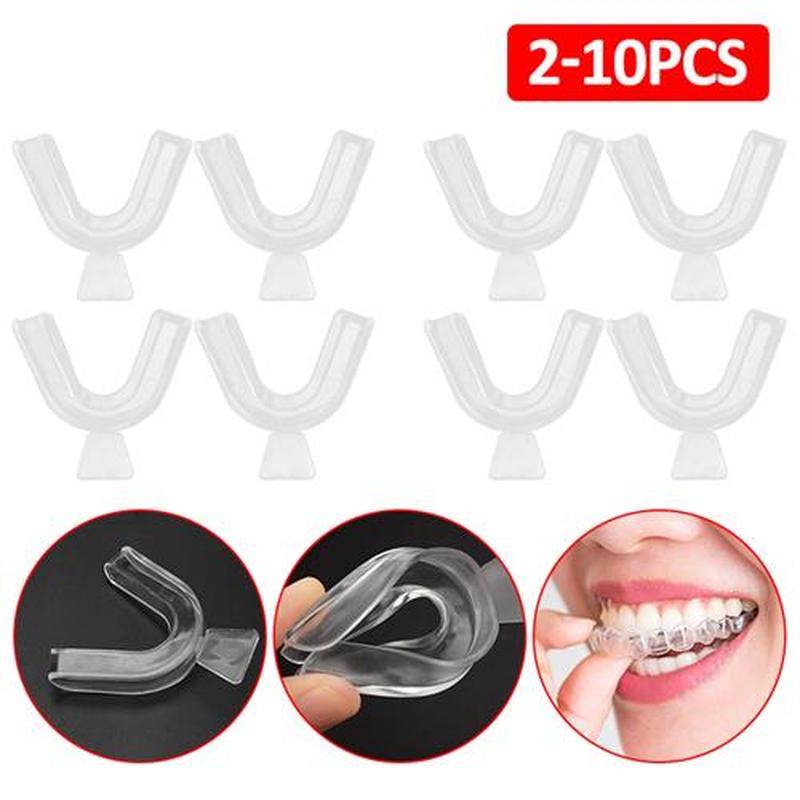 2-10pc Mouth Guard EVA Teeth Protector Night Guard Mouth Tra