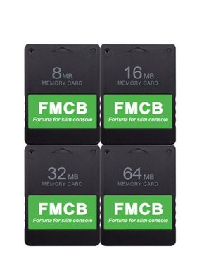FMCB Free McBoot Card for PS2 - Plug and Play PS2 Memory Car