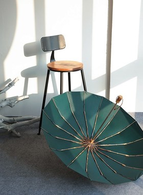 Double Uv Protection Umbrella Vintage Large Reinforced Umbre