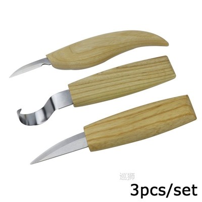 Woodworking Wood Carving Kit Set Hand Carving Chisel Knife S