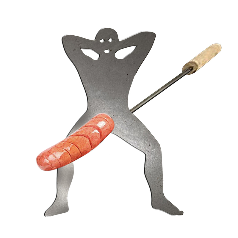 Stainless Steel Hot Dog MarshmallowRoaster Camp Fire Skewer