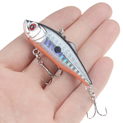 1pcs VIB Vibration Fishing Lure 6cm 11g Long Casting Rattlin