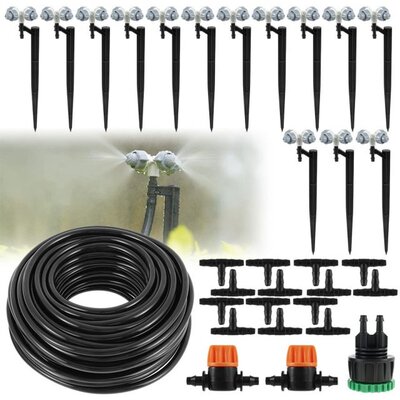 Garden Drip Irrigation System Sprinkler Kit Watering Multifu