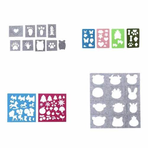 Colorful Felt Needle Felting Molds  Felt Template Stencil