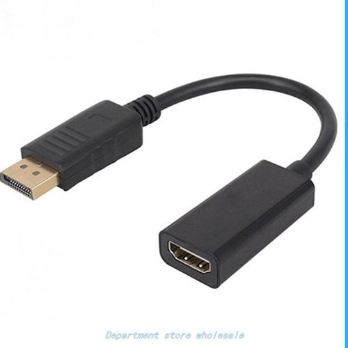 Male To Female DP To HDMI Cable Display Port To 1080P HDMI A