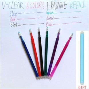 Erasable Pen Stationery Refill Friction Gel Pen Office Suppl