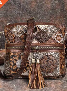 Cobbler Legend Women Bag Bohemian Genuine Leather Designer F