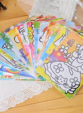 15cm*20.5cm Painting Paper Picture Children DIY Toy Educatio