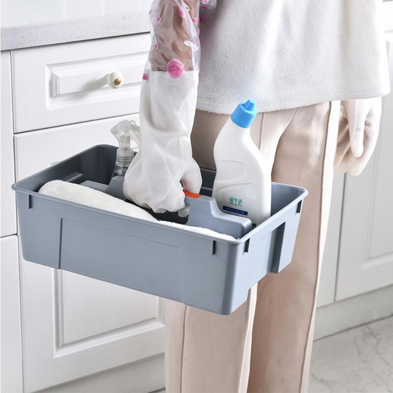 2 Dividers Tool Storage Box Portable Plastic Hardware