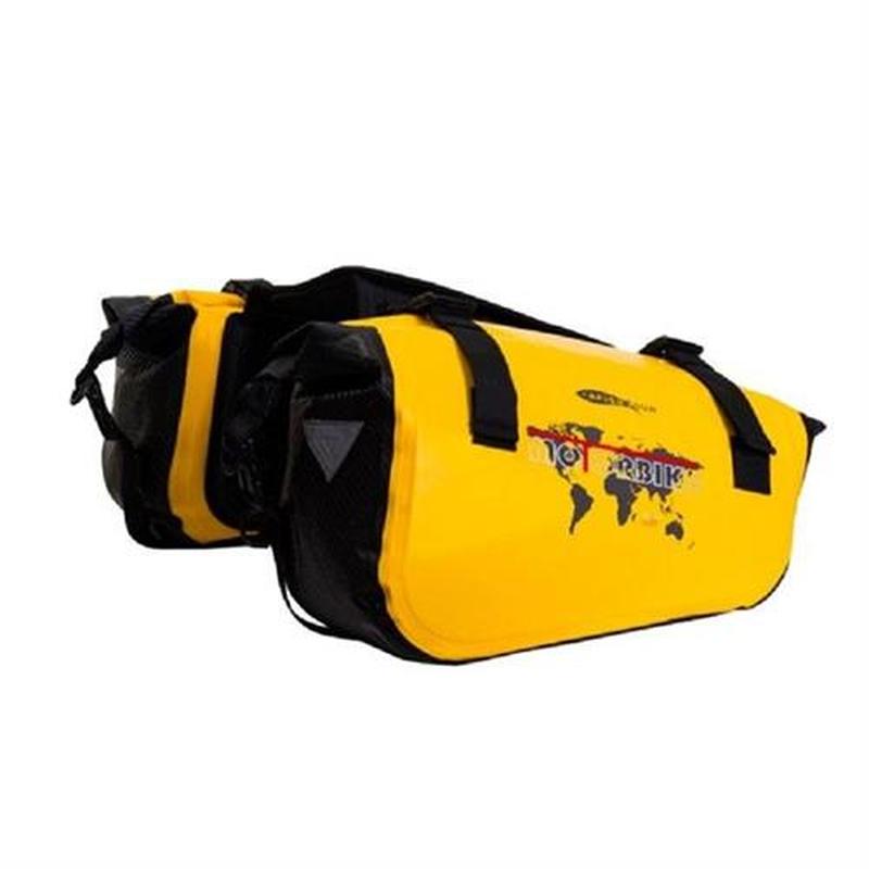 Motorcycle Side Bag Waterproof Zipper Luggage Storage Bag