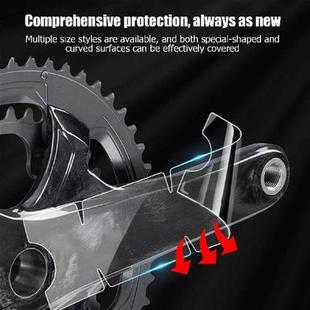 Road Bike Crank Protective Film Carbon Fiber Universal