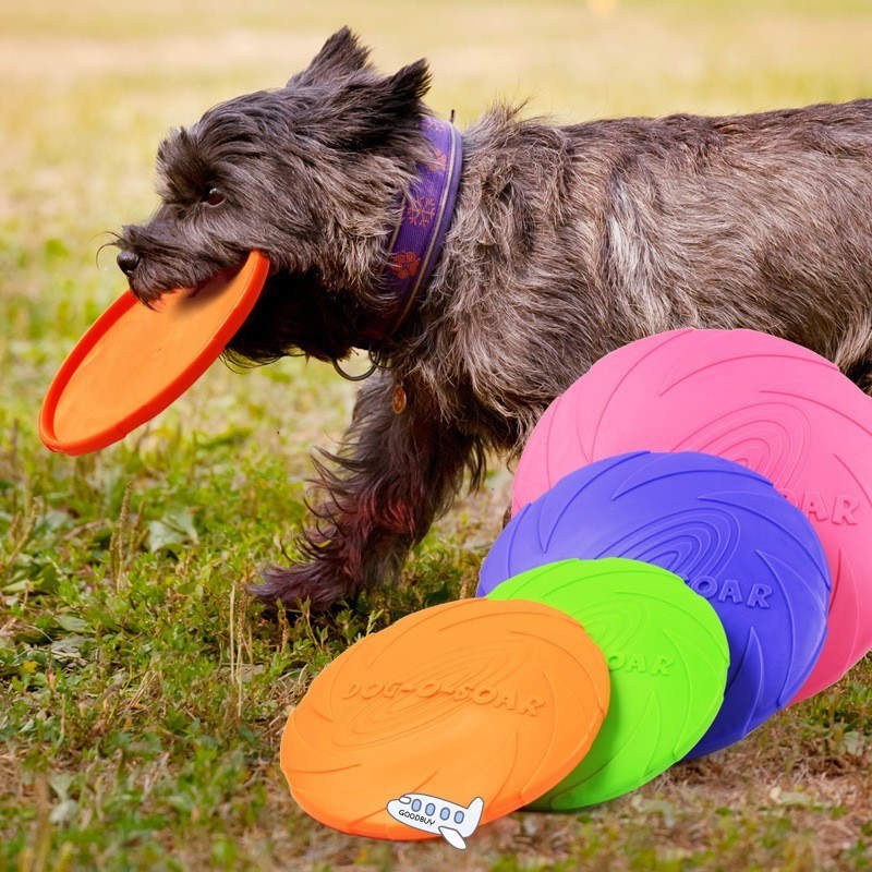 1 Pc Interactive Dog Chew Toys Resistance Bite Soft Rubber P