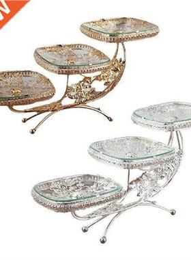 Fruit Bowl 3 Tier Serving Plate Dessert Cupcake Dining